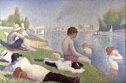 Georges Seurat Bathers at Asnieres (mk09) USA oil painting reproduction